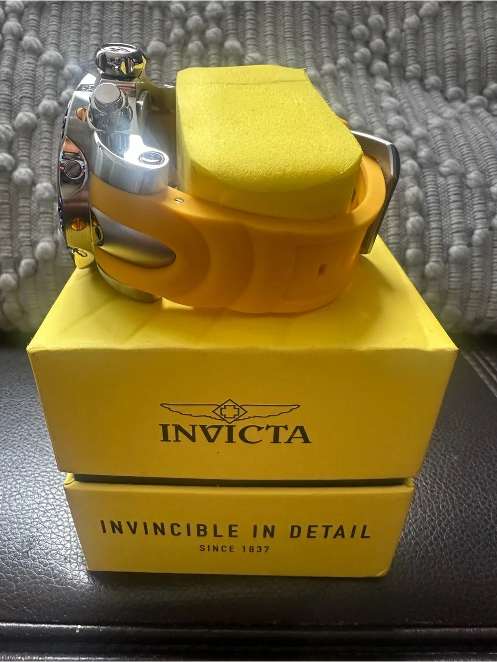 Invicta NFL Steelers Venom Gen III Men’s Chronograph Watch (Model 33085)